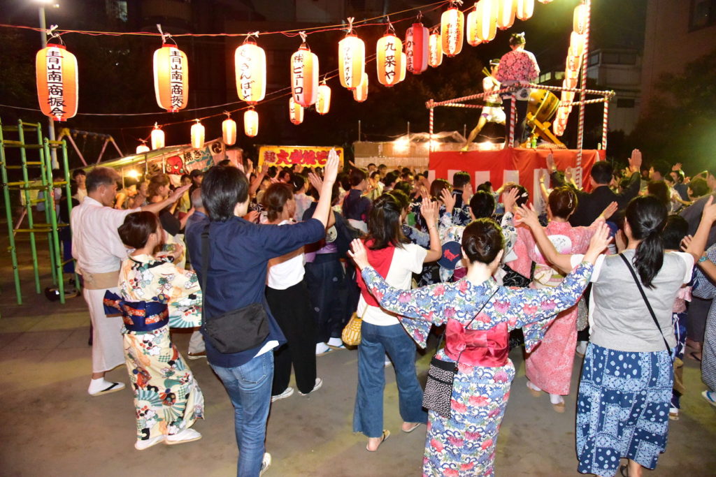 熊野神社例大祭 盆踊り